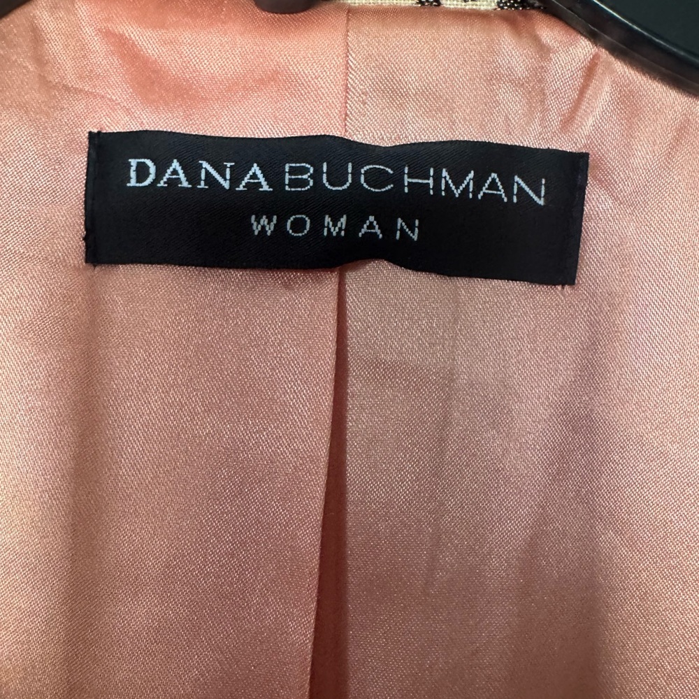 Dana Buchman Zebra Print Coat - Picture 2 of 11